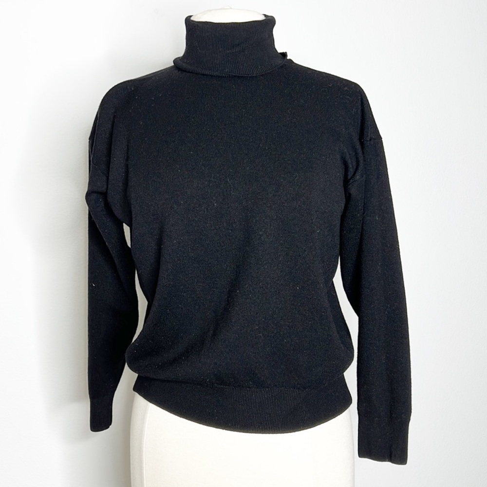 Barbieri 100% Wool Made In Italy Turtle Neck Sweater